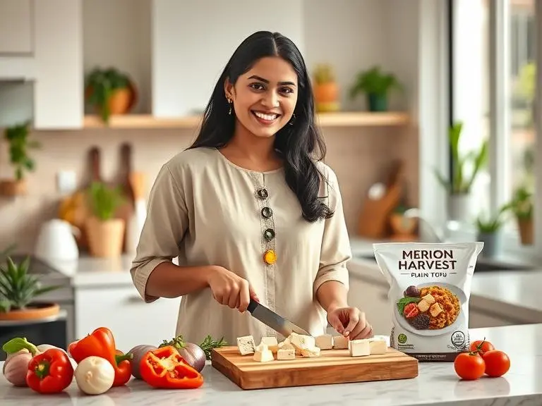 Merion Harvest Plain Tofu Tofu Manufacturer in Surat